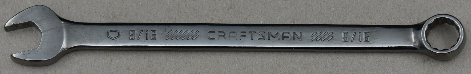 CRAFTSMAN GUNMETAL 81-996GM, 9/16″ SAE, 12-POINT, COMBINATION WRENCH