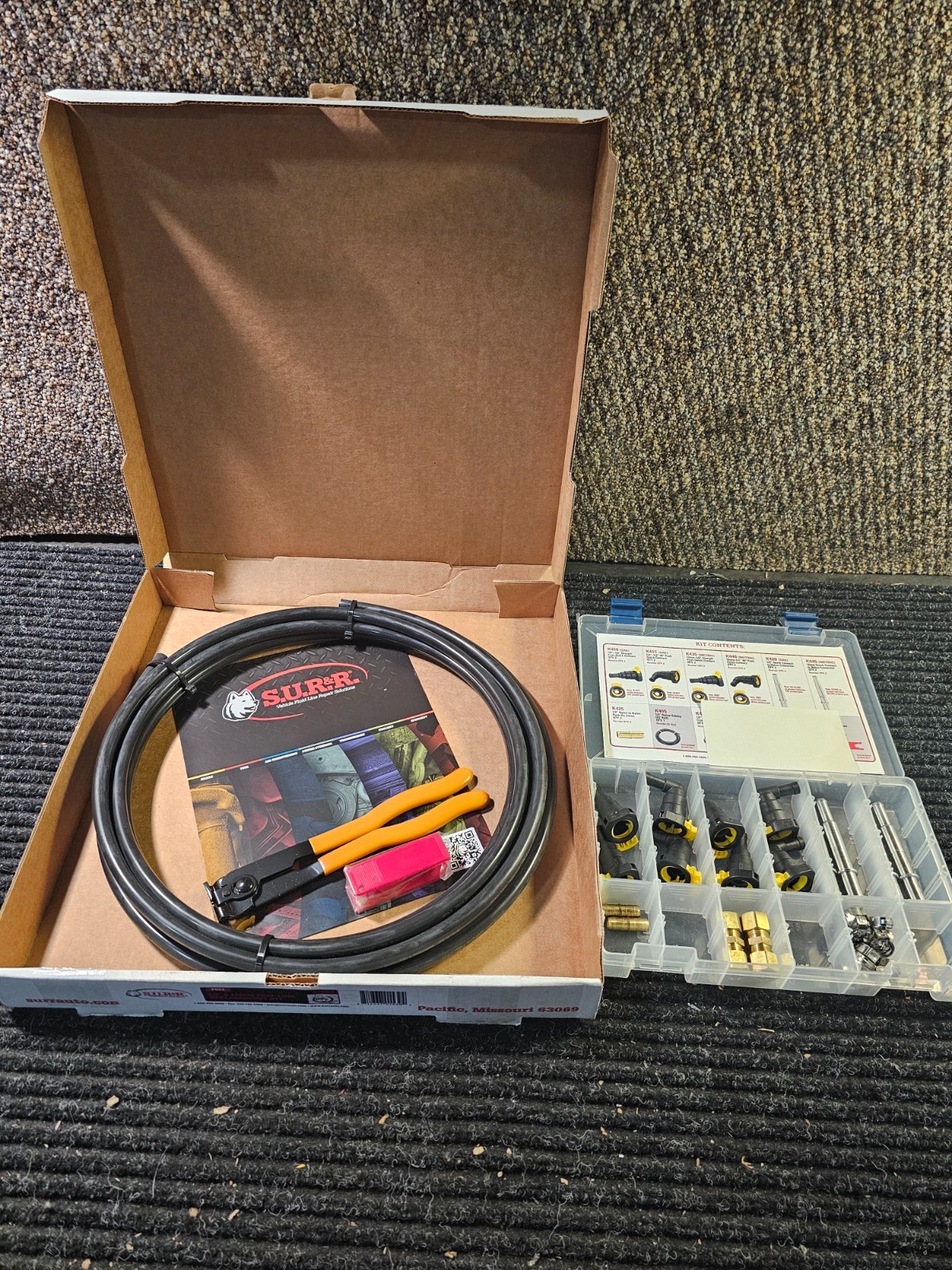 S.U.R & R KP1212 Diesel 1/2″ & 12Mm Fuel Line with with Quick-Connect fittings