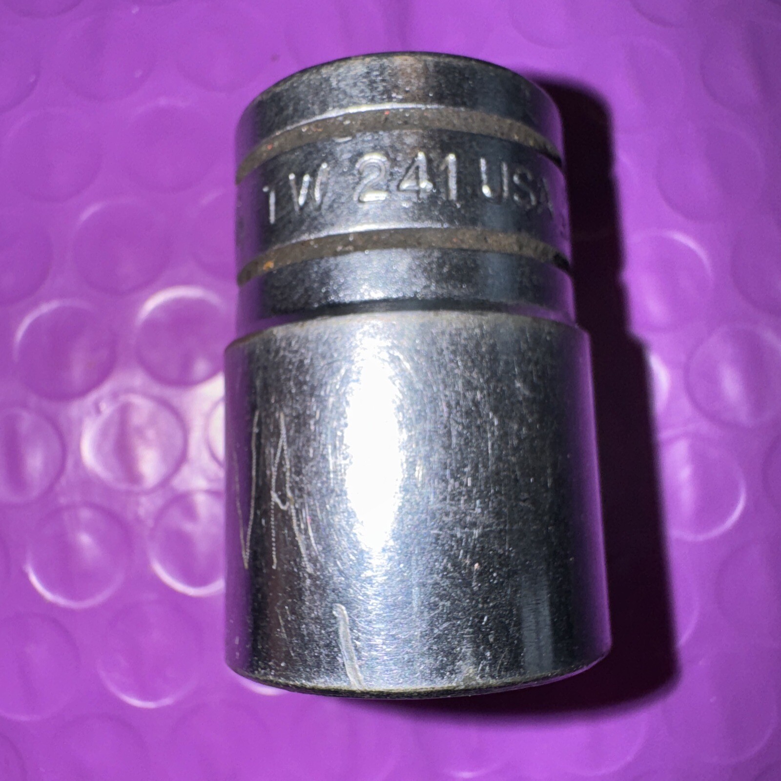 Snap On Tools 3/4″ SAE Flank Drive TW241 Shallow Socket 1/2″ Drive 6 Point SI