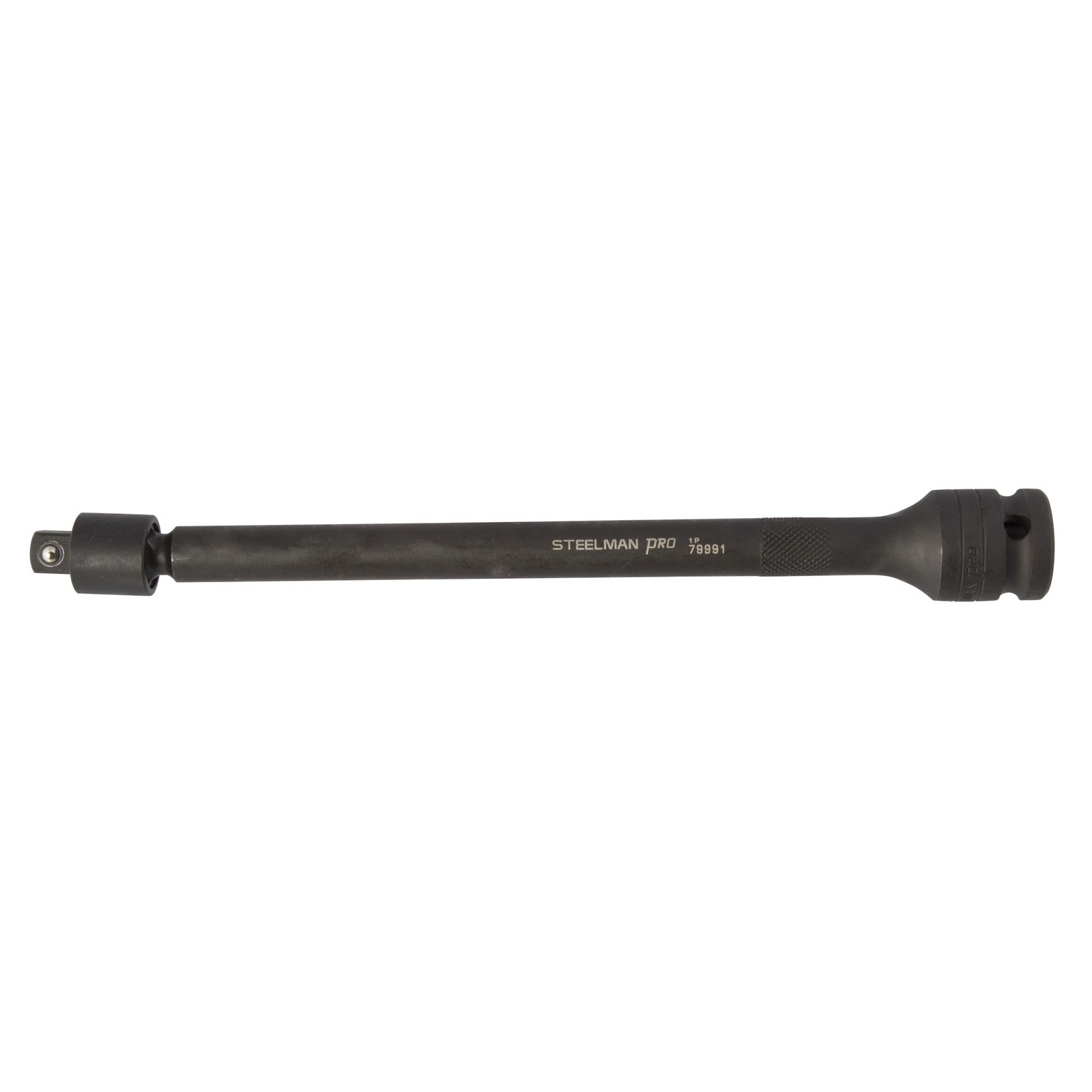 Steelman 1/2in. Drive, 3/8 in. Swivel Impact Extension Adapter, 9in. 79991