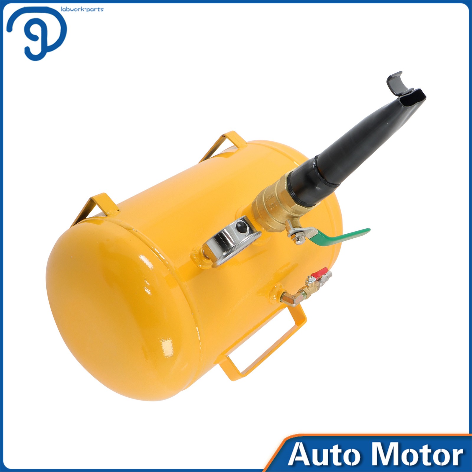 Yellow Heavy Duty Air Tire Bead Seater Blaster Seating Tool 5 Gallon 145 psi