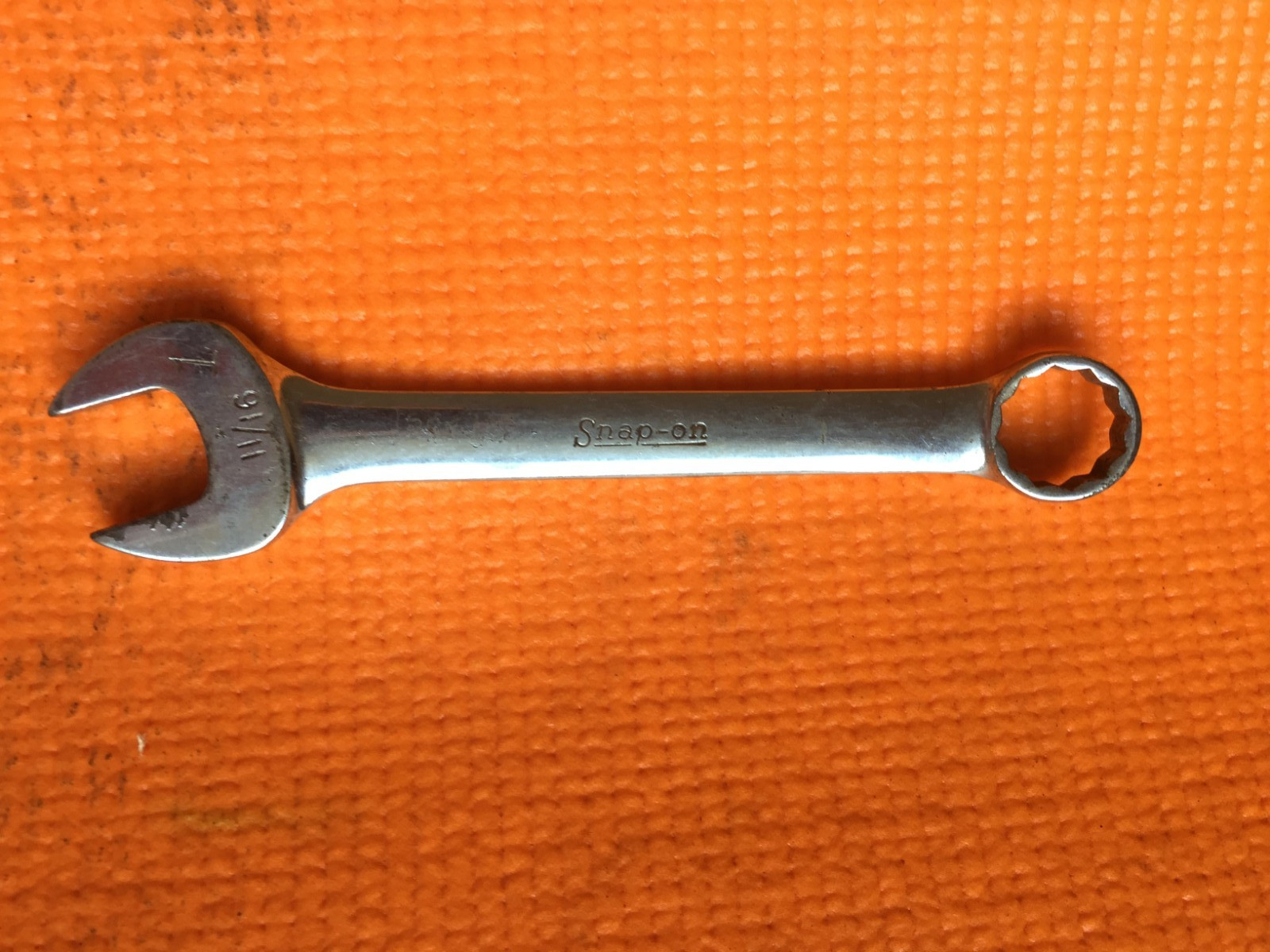 Snap-On Combination Wrench OEX-220 11/16″ SAE 12pt Chrome Mechanic Tool USA