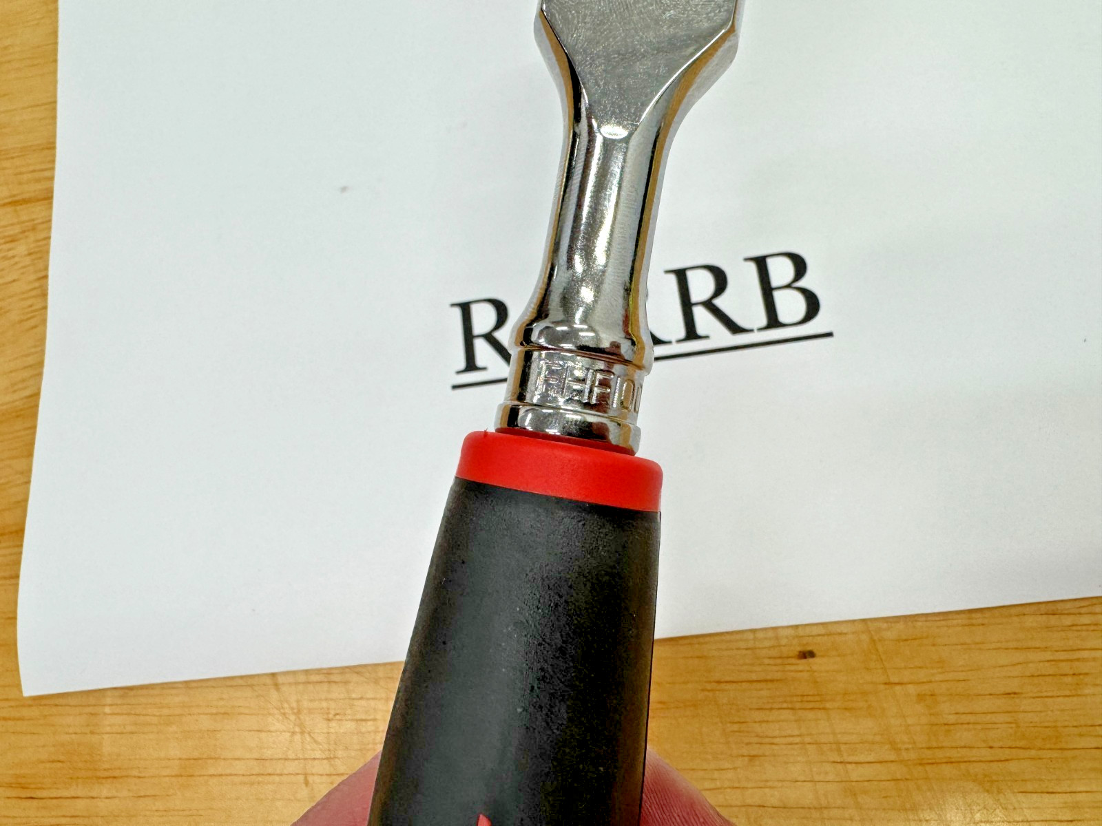 Snap-on Tools USA NEW STYLE 3/8″ Drive 100 Tooth Soft Grip Flex Ratchet FHF100
