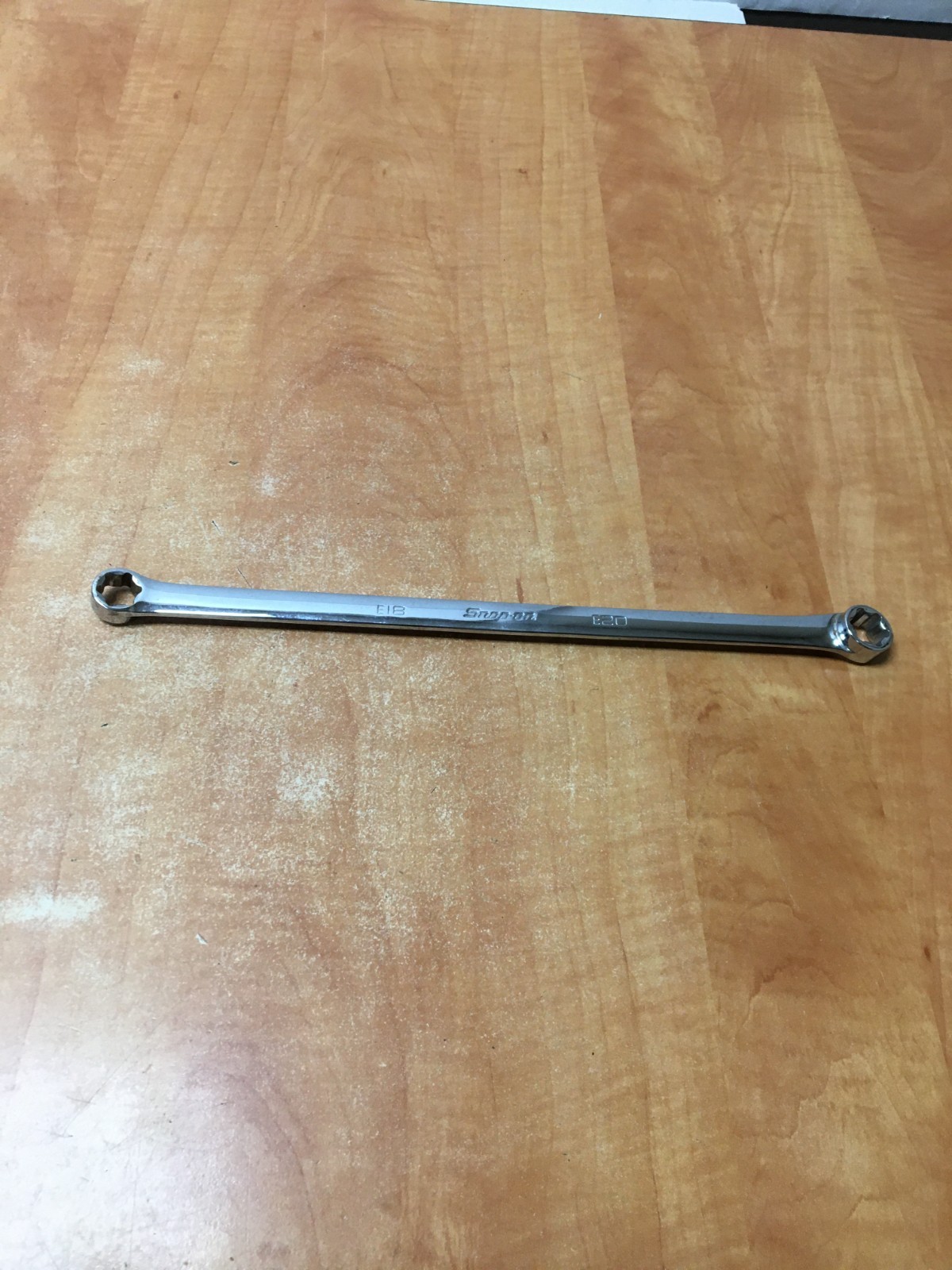 Snap-On Inverted Torx Long Double Box Wrench XLE1820 E18 E20 10° Offset