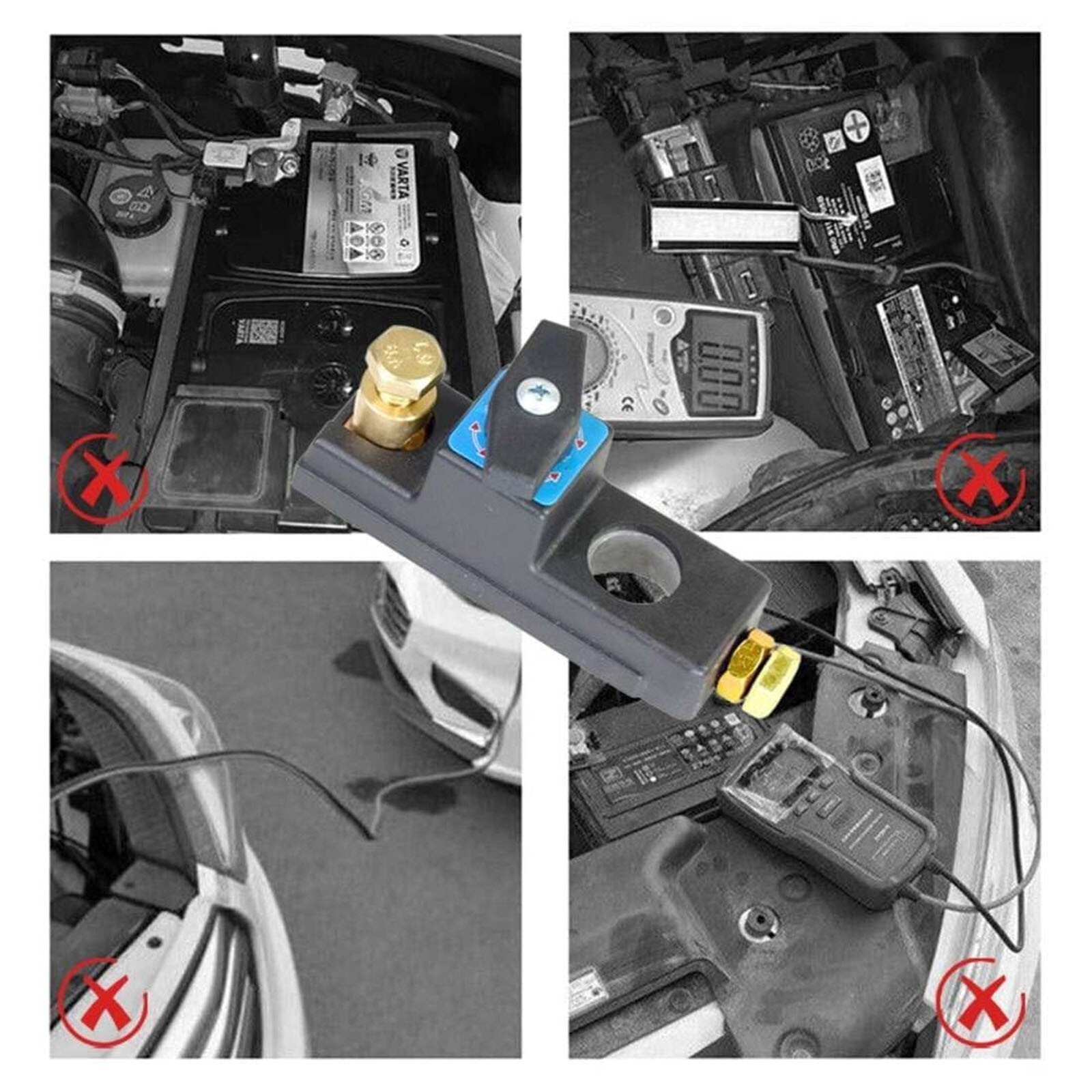 12V 24V Battery Kill Switch for Car Boat RV | Smart On/Off Isolator Waterproof