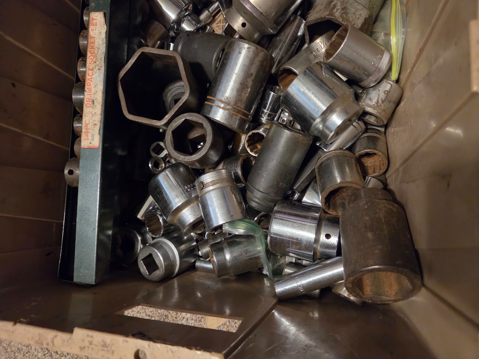 Large Mixed vintage Socket Lot PROTO NAPA HERBAND WILLIAMS OTHERS