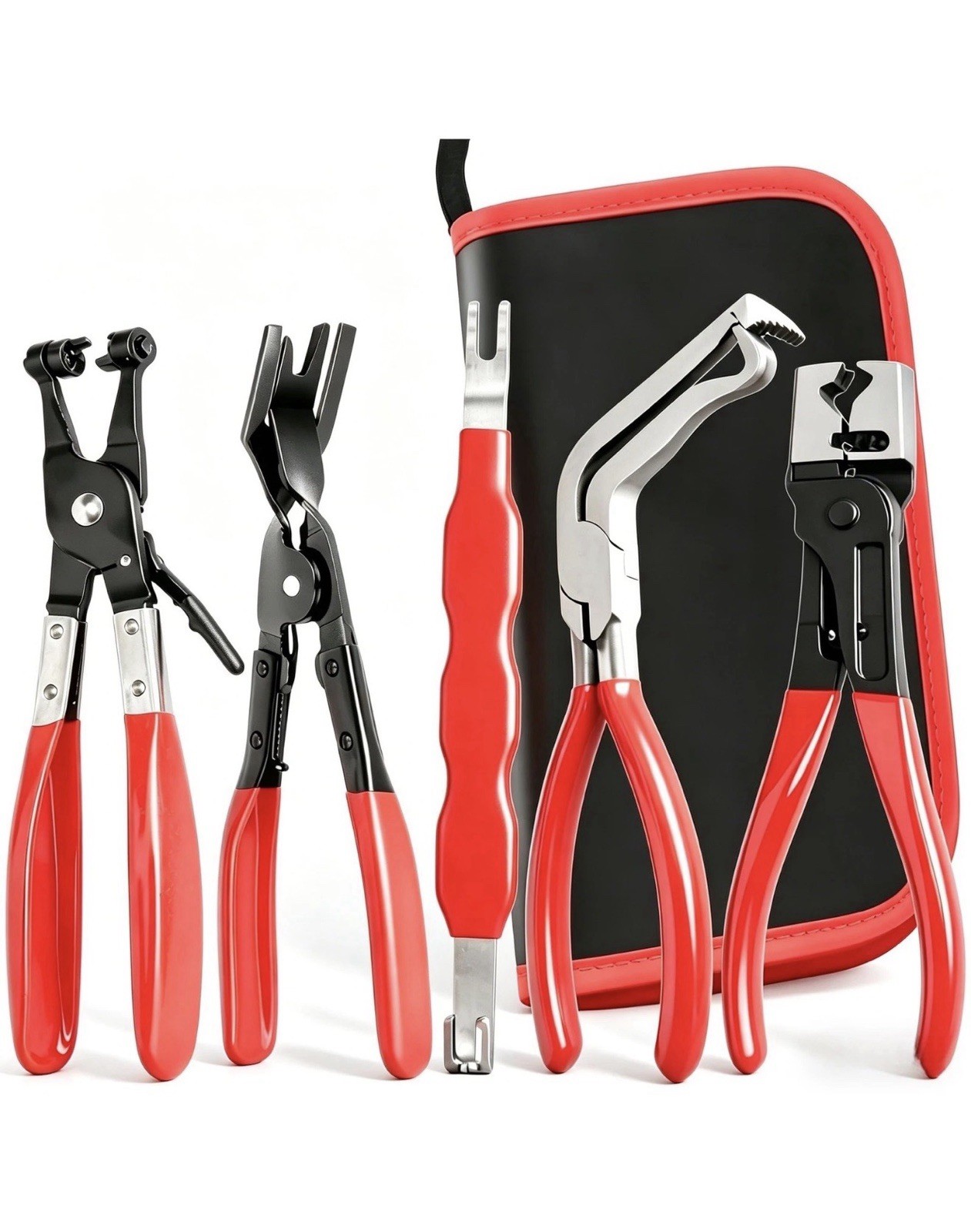 5Pcs Automotive Sensor Electrical Plug Disconnect Pliers Connector Removal Tool