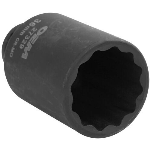 SOCKET AXLE (3pc SET) 1/2″dr 12pt Drive Deep Spindle Nut 29mm, 31mm, 36mm