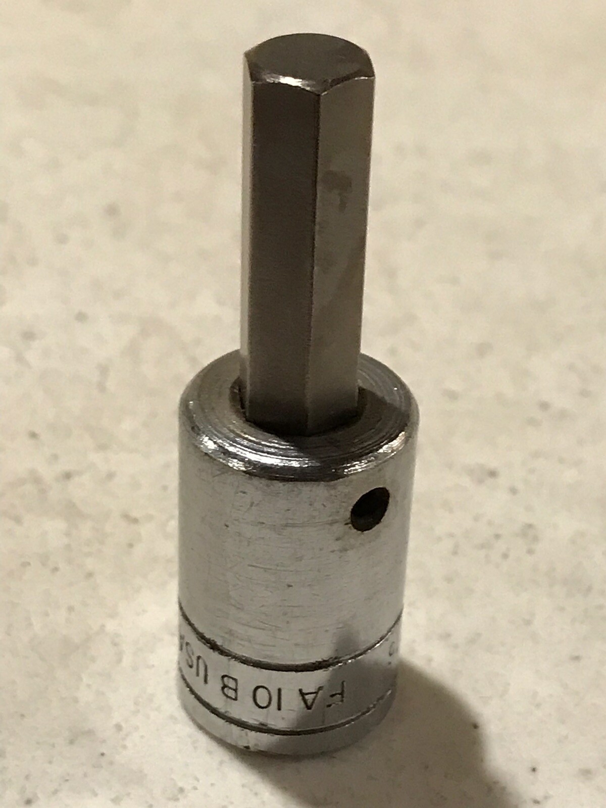 Snap On FA10E 3/8 inch drive 5/16” Hex Bit Socket
