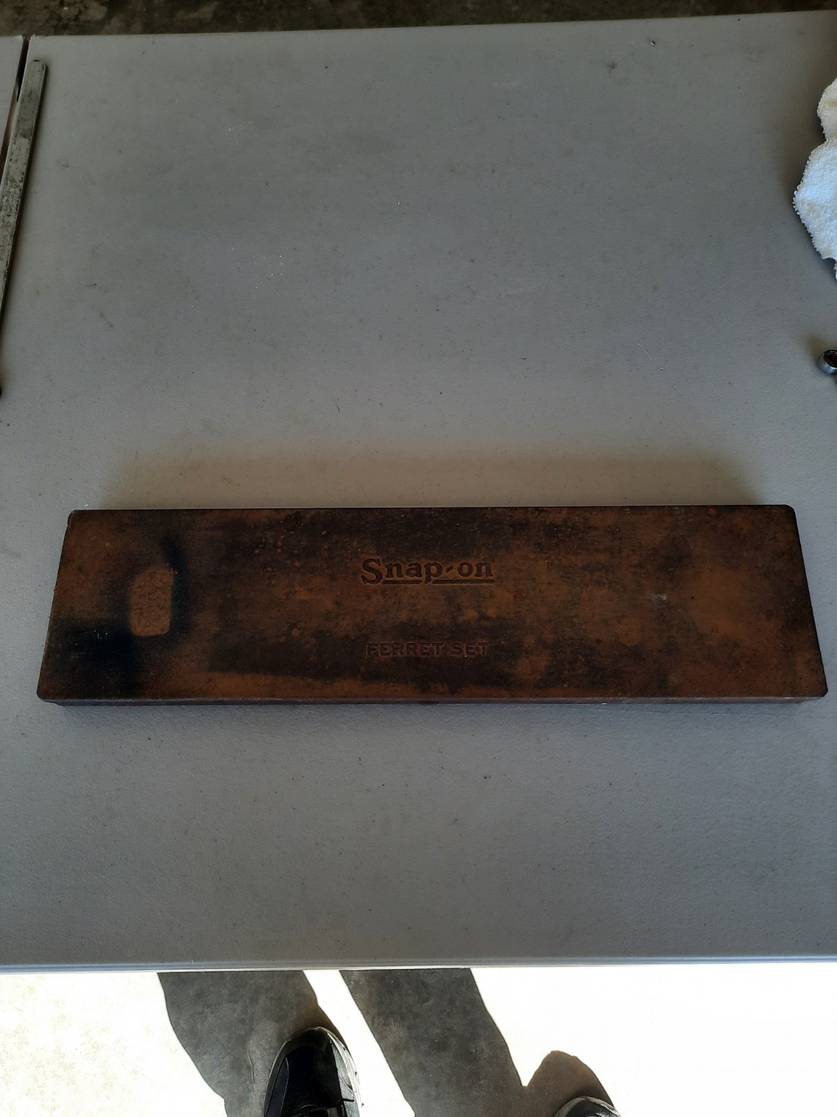 VINTAGE Ferret Set Snap On Underlined Box and Pieces Shown F-70N Ratchet
