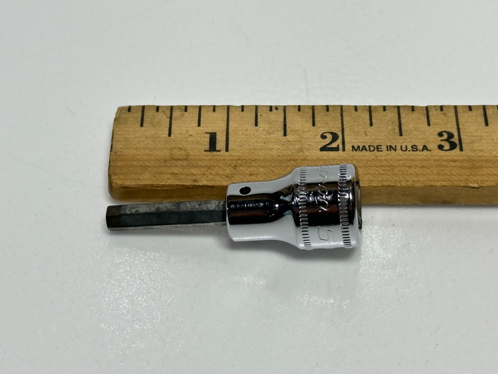 🇺🇸 Snap On Tools USA 5mm Allen Hex Bit Socket Driver, 3/8″ Drive, FAM5A