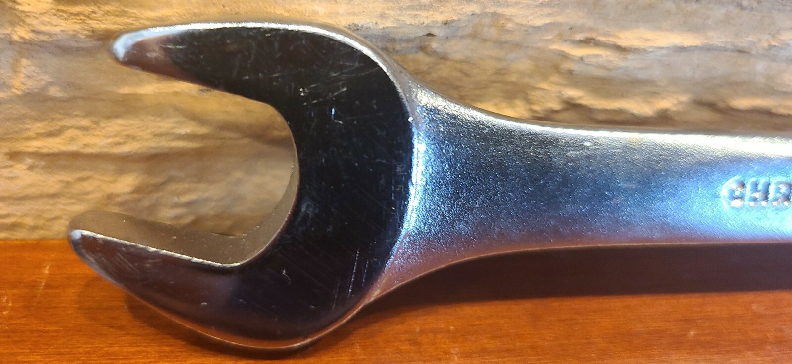 Forged Chrome Vanadium 17 MM Open End Combination Wrench Made in India 8″