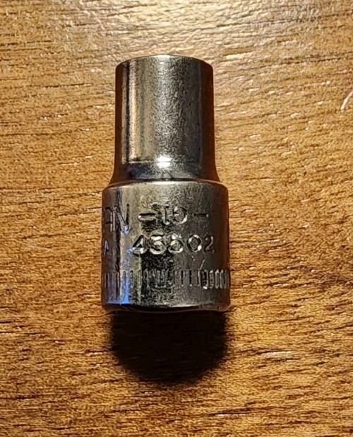 Craftsman USA 6mm Socket 6pt 1/4″ Drive Inverted G1 43502
