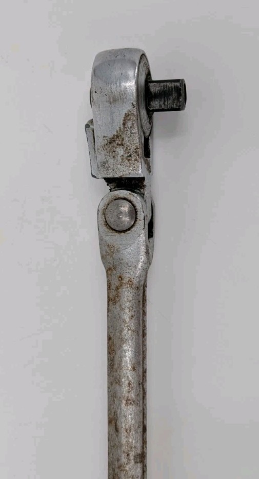 Vintage CRAFTSMAN 3/8 Inch Drive Flex Head Ratchet No. -V-42791 Forged In USA