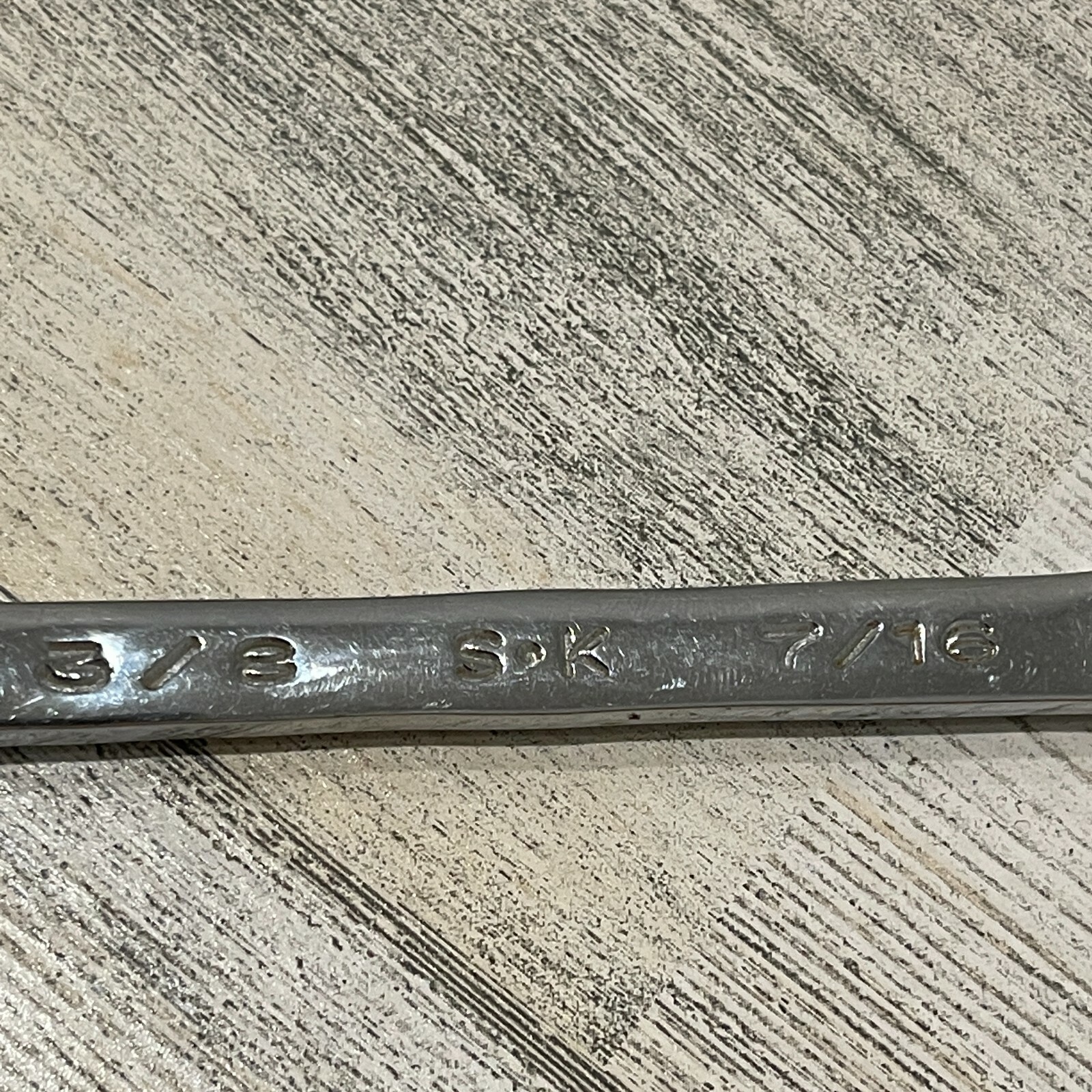 SK USA 3/8″ x 7/16″ Open End Flare Nut Wrench F1214