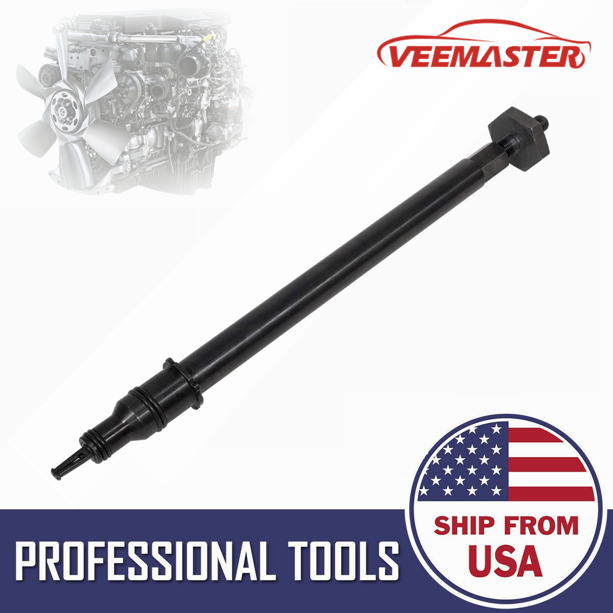 Injector Cup Nozzle Tube Removal & Install Tool J-47388-A for Detroit Diesel