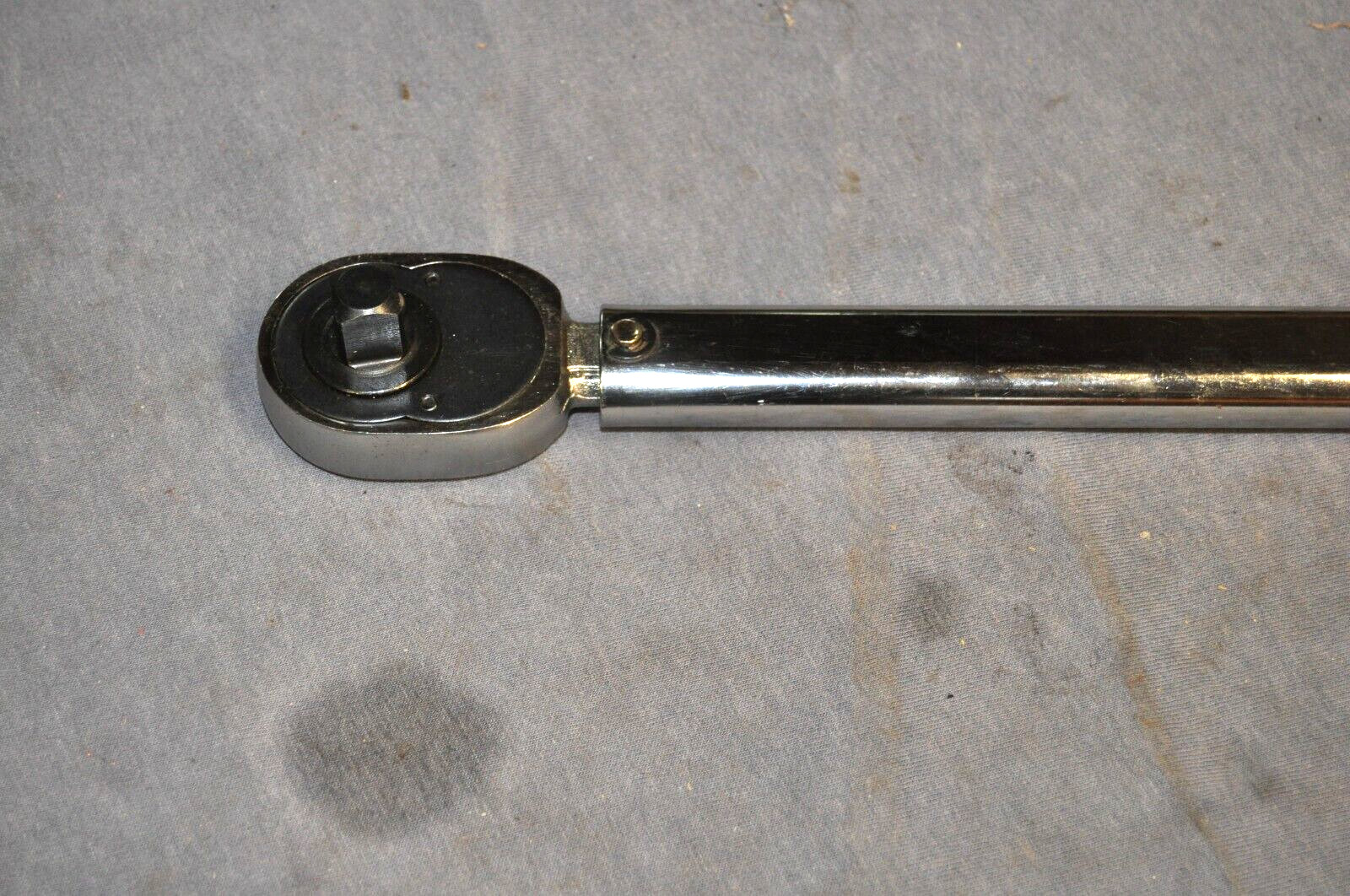 MIT Michigan Industrial Tools 1/2″ dr. click style torque wrench 10-150 ft. lbs.