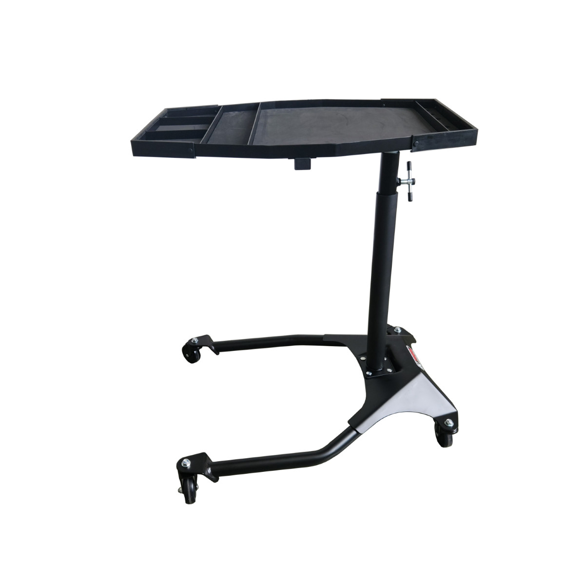 K Tool International 75125 Adjustable Work Tray 29 x 20″ with Rolling Casters