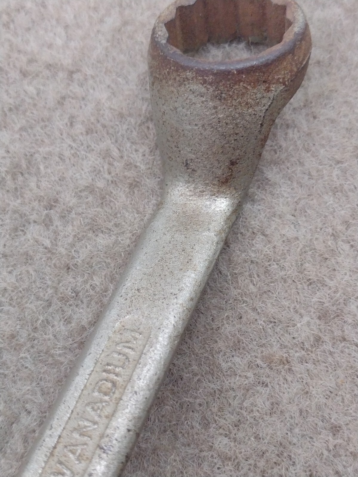 Steinadler Germany 5/16″ x 3/8″ Stubby Double End Box Wrench Offset 12pt Short .