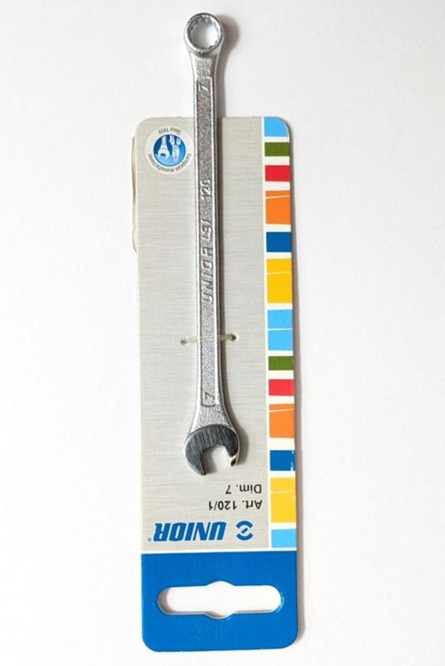 Unior 120/1 Combination Wrench Long Type 600358 – 7mm