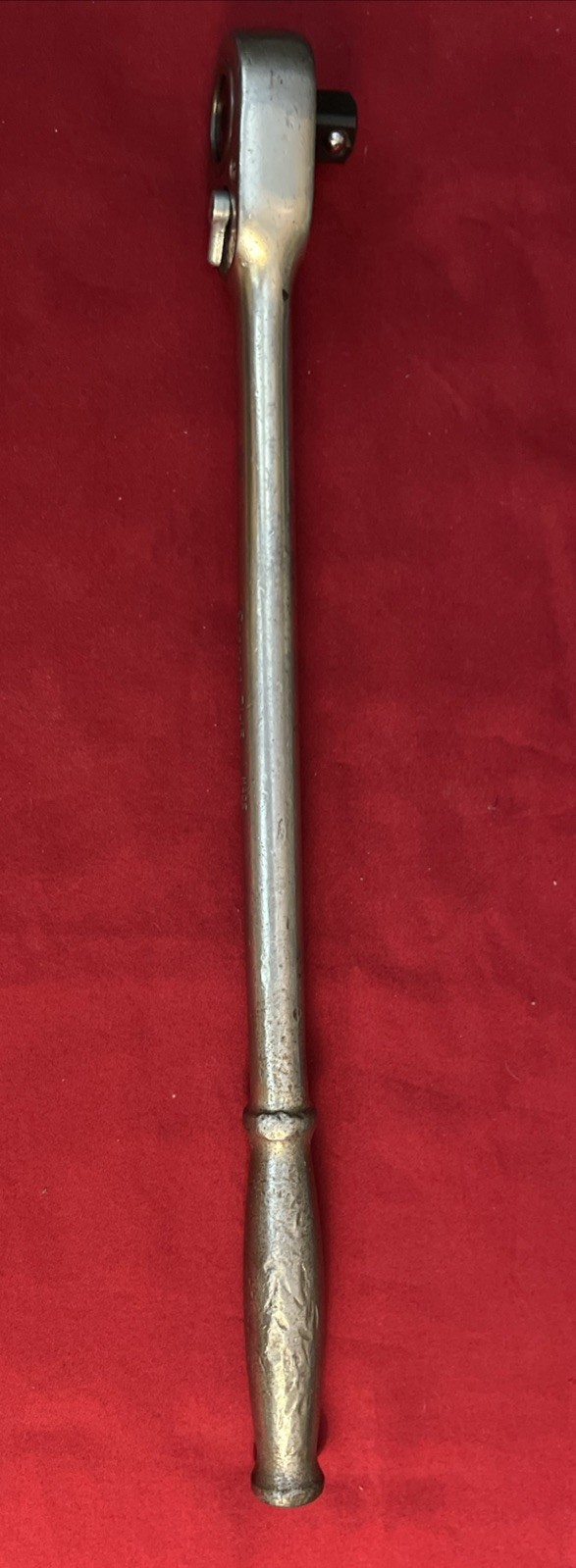 Vtg Snap/on 15″ Long 1/2″ Drive Ratchet 71-15 USA 1946 Mechanics Tool T355