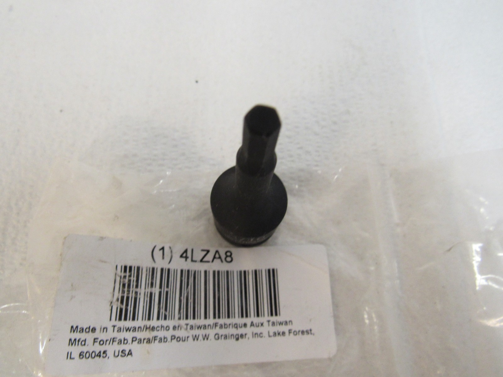 Westward 3/8″ Drive Impact Socket Bit 3/16″ Hex 4LZA8