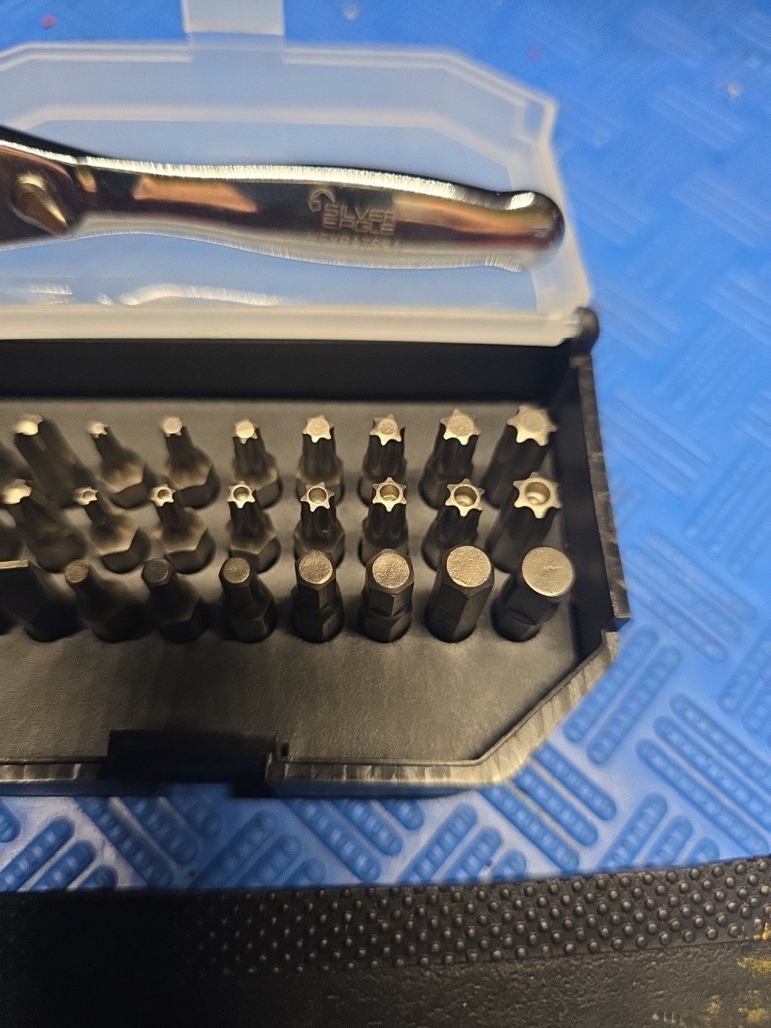 NEW» Matco Tools *Silver Eagle* 1/4″ Hex Ratchet Mini Ratchet Bit Set Set