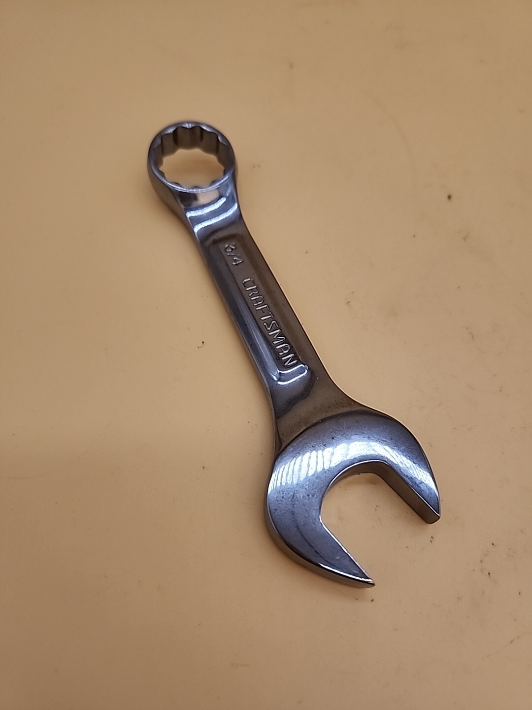 Craftsman Vintage NEW 3/4” Stubby Combination Wrench 12 Pts No. -VV-44109 USA