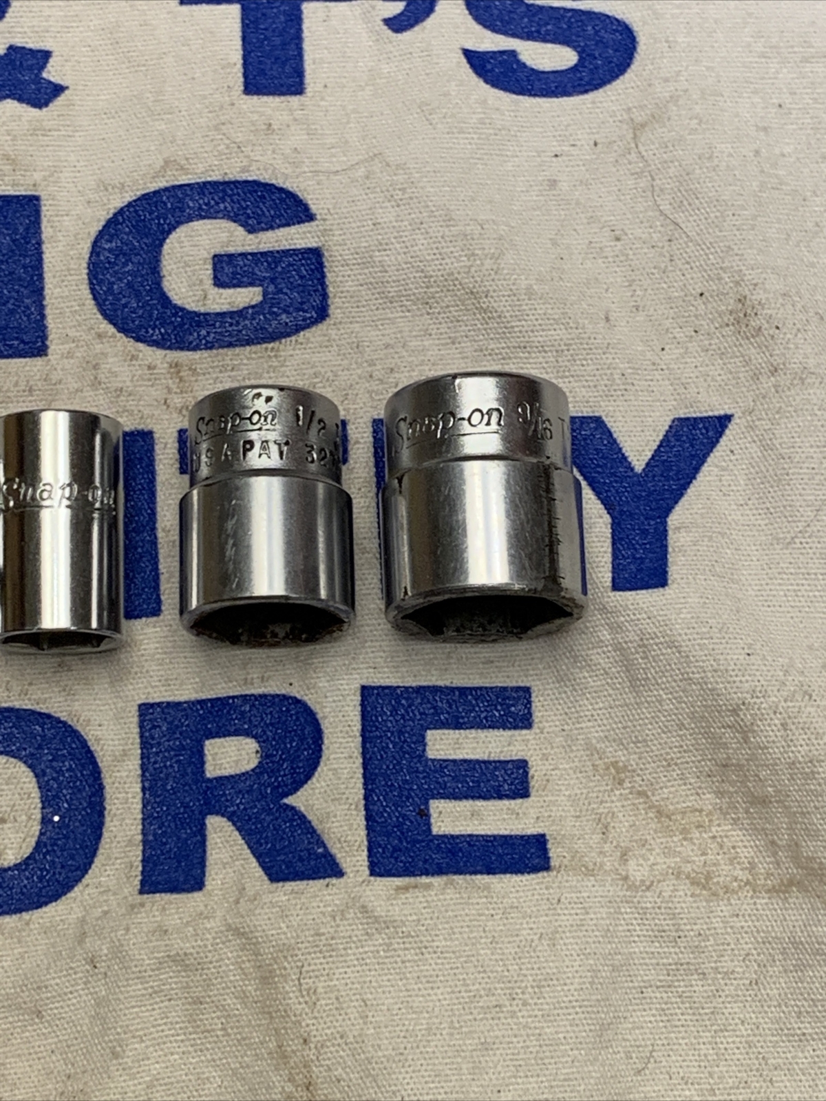 Snap-on Tools USA 1/4″ Drive 6pt 5pc Chrome Sockets 3/16″ – 9/16″ TM6-TM18