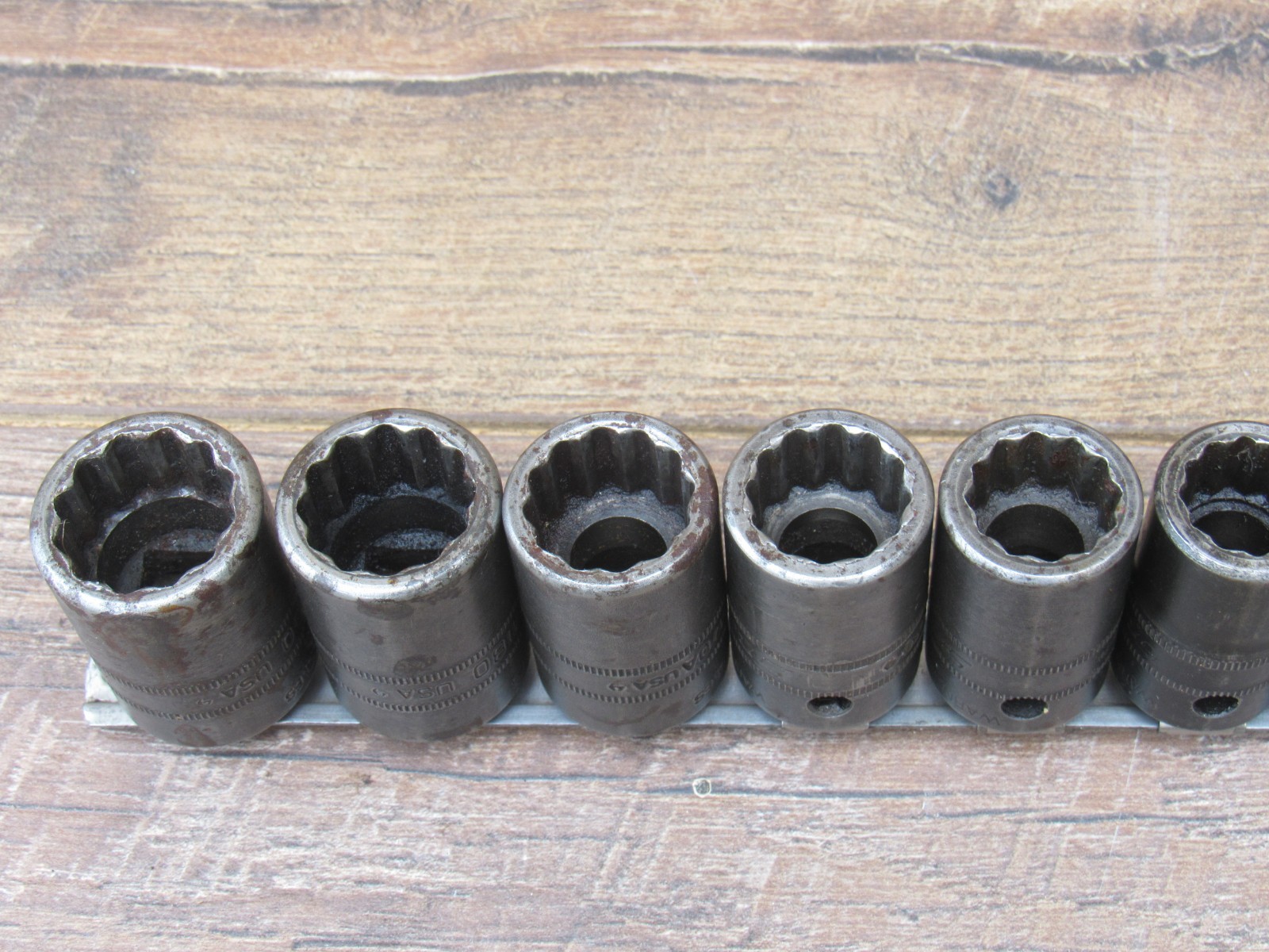SNAP ON 10MM – 19MM 1/2″ DR METRIC 12 POINT SHALLOW IMPACT SOCKET IMDM100A – 190