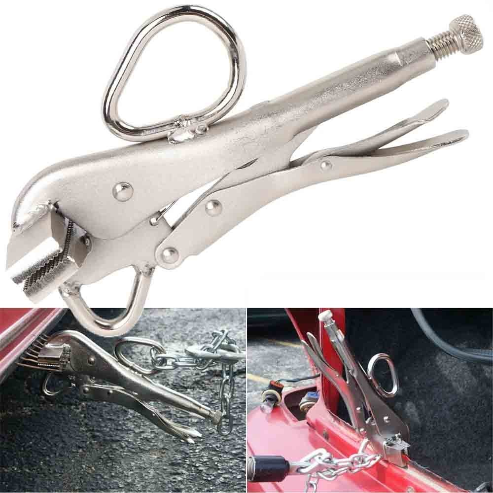 Locking Sheet Metal Clamp Flat Extra Wide Duck Bill Vice Auto Body Shaping Plier