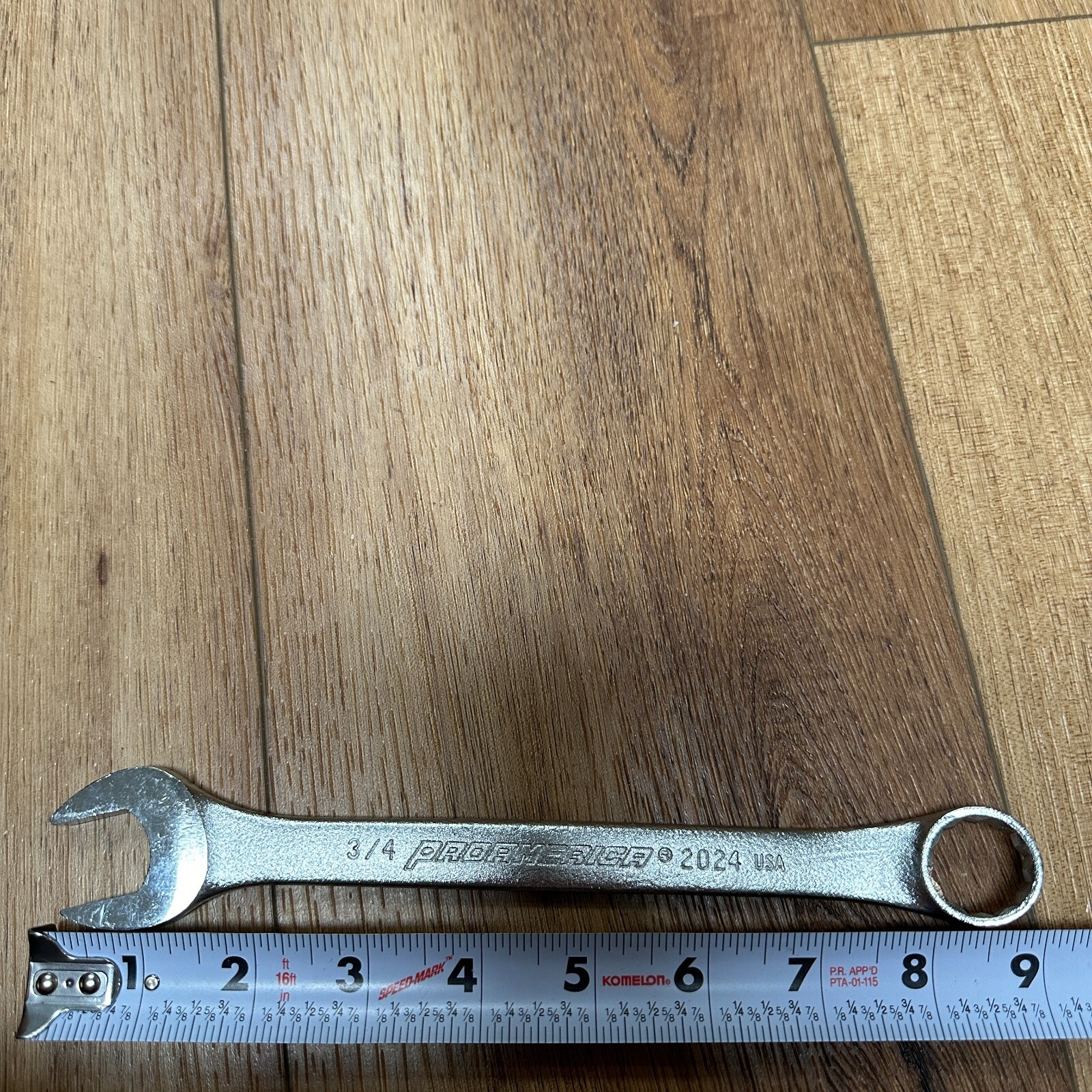 Proamerica 3/4″ 12 Point Combination Wrench #2024 USA NOS SAE