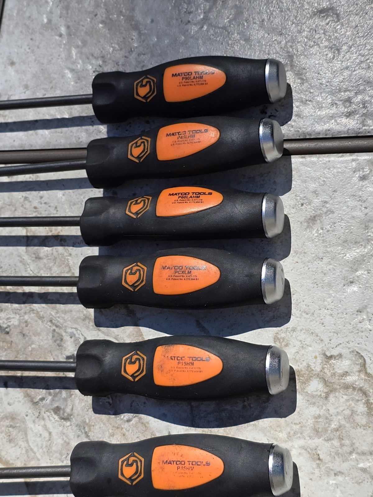 Matco Tools 6 Piece Heavy Duty Radiator Hook and Pick Set – Orange Handles