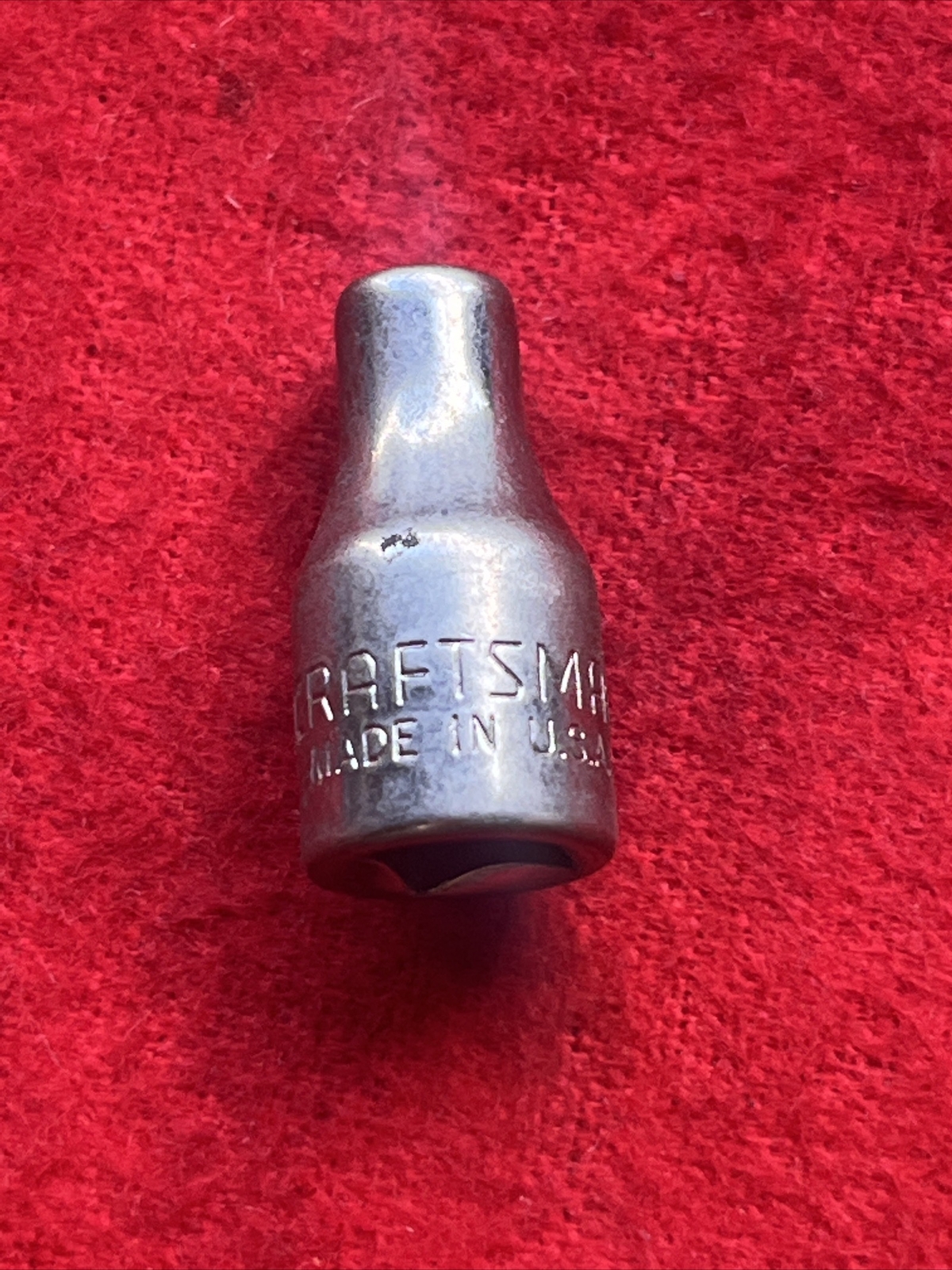 VINTAGE CRAFTSMAN =G= 43481 (reverse) SOCKET 5/32″, 1/4″ DRIVE – USA (7a)