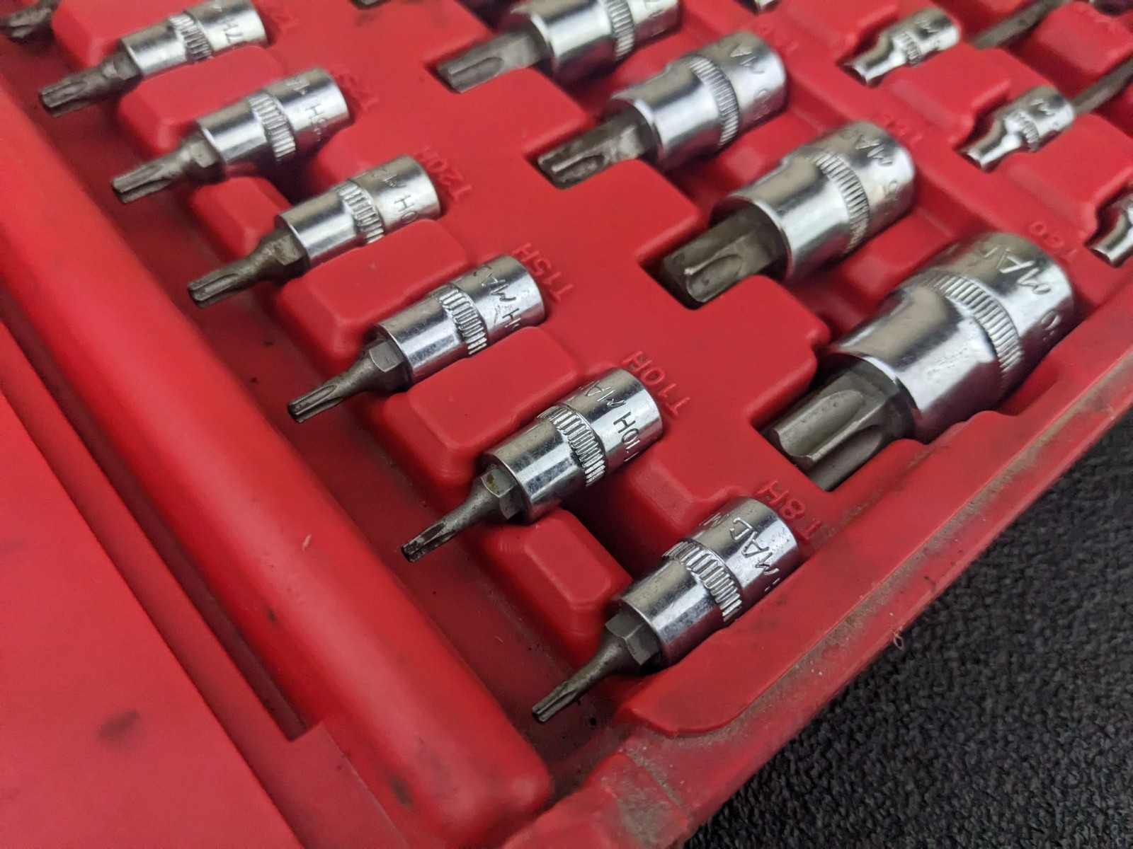 #bj900 MAC Tools SMXVHT50B Master Hex & Star Bit Driver Set