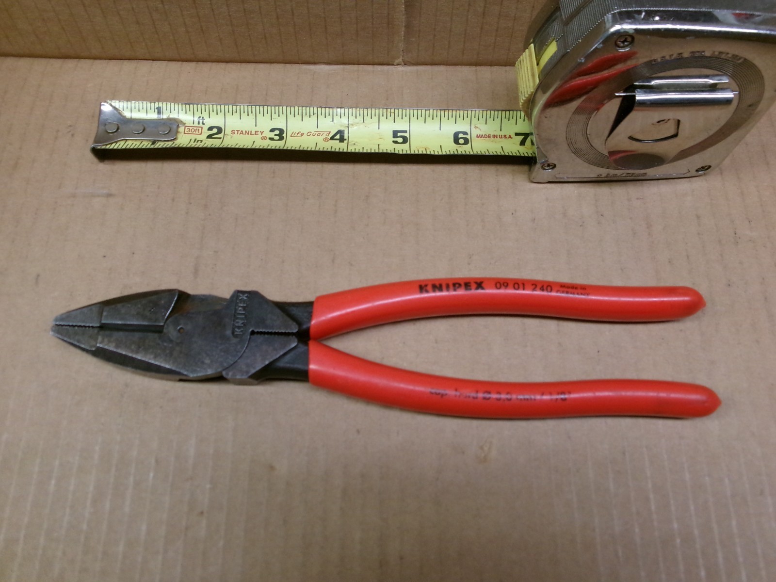 Knipex 9″ High Leverage Lineman Pliers No 0901240