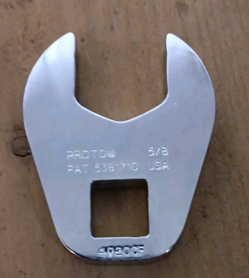Proto Crowsfoot 5/8 Inch 3/8” Drive 4920CF USA Ships Free