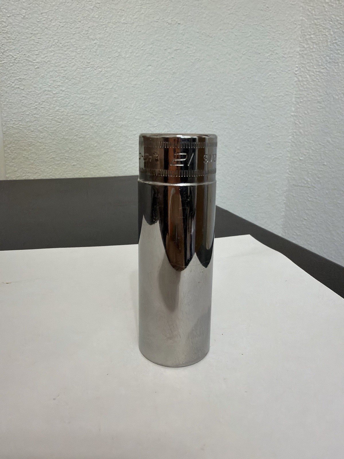 Snap-on 1/2″ Drive 21mm Deep Chrome Socket 12pt SM21