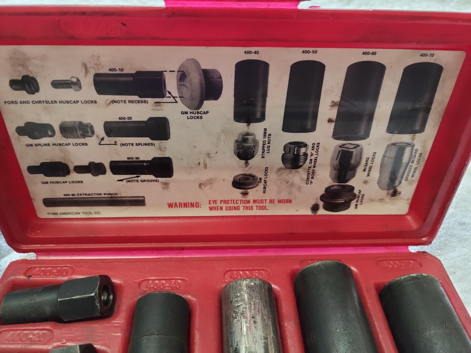 2 Kits Hubcap Wheel Lock Removal ATC400