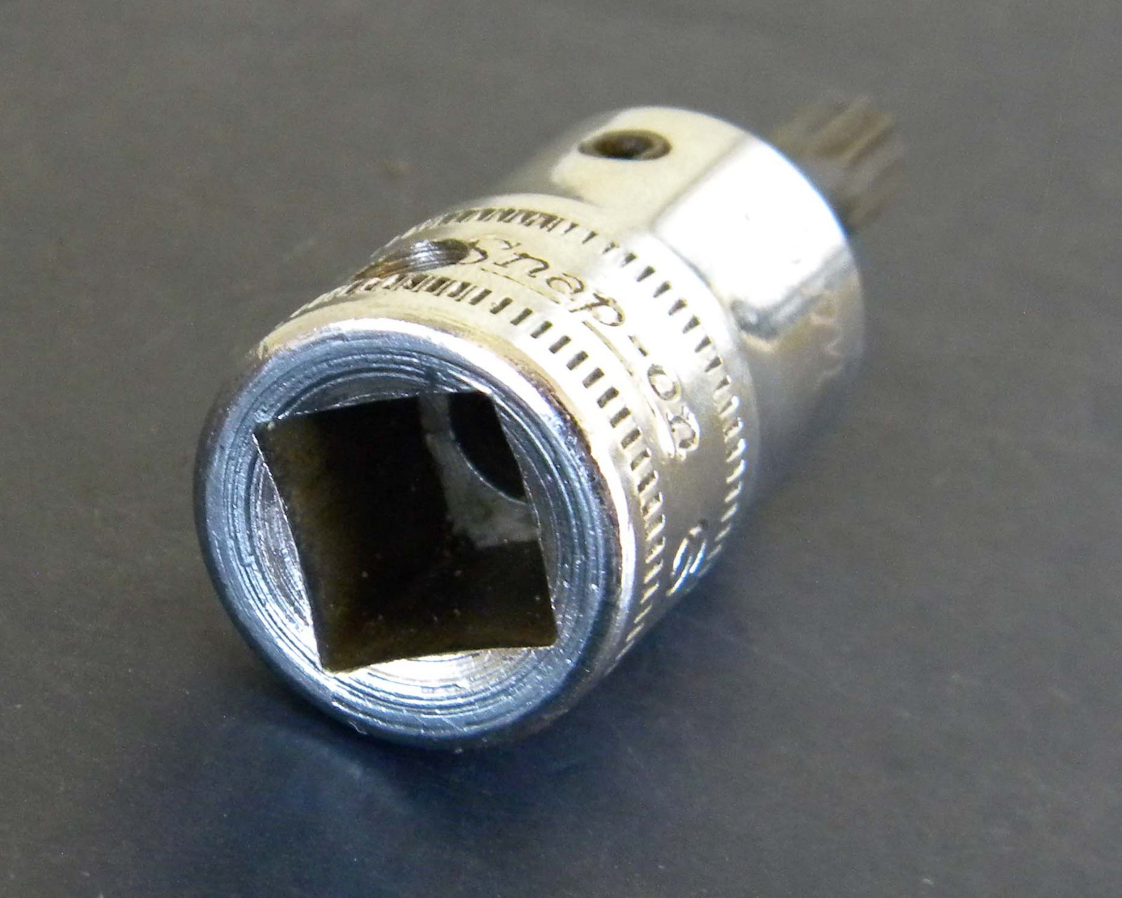 Vintage Snap-on FTSM6A 3/8″ DR 6mm Metric Triple Square Bit Socket, USA