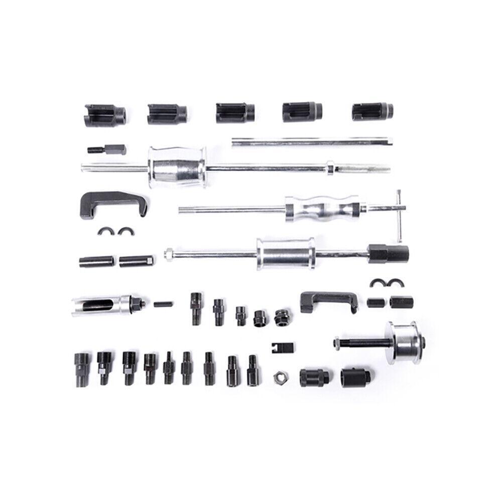 40pcs Universal Diesel Injector Extractor Remover Slide Hammer Puller Rail