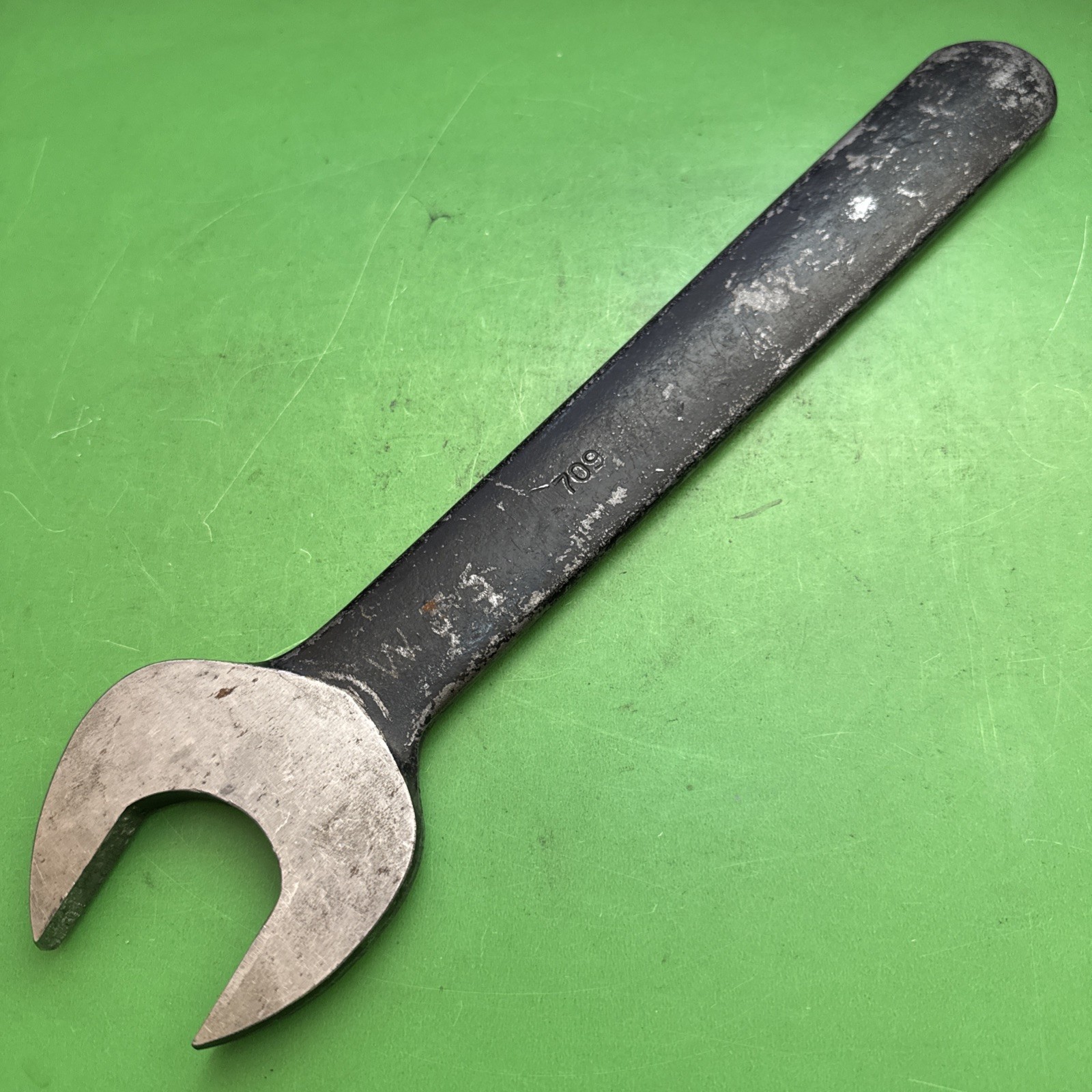 Vintage Fairmount Tools USA 13.5″ Long SAE Size 1-1/2″ Open End Wrench Model 709