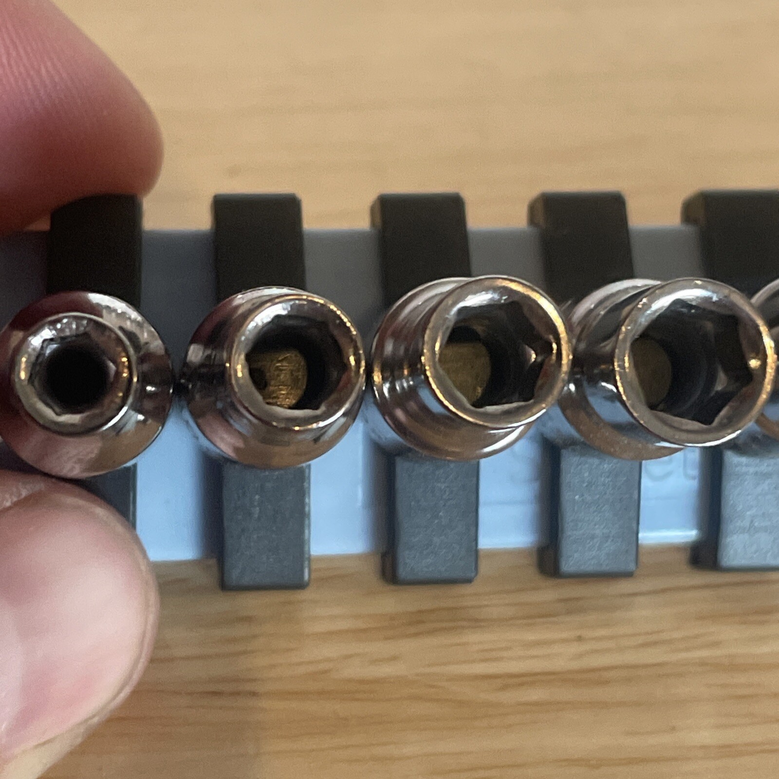 Craftsman 11pc. SAE 1/4″ Drive 6 Point Socket Set 5/32-9/16” Inverted G2 USA