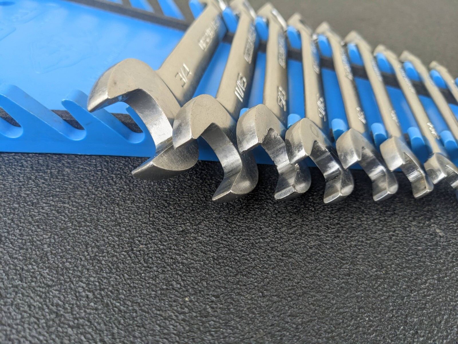 #bk473 Snap On Tools OES Master SAE Spline Short Wrench Set 3/8” – 3/4″ Aviation