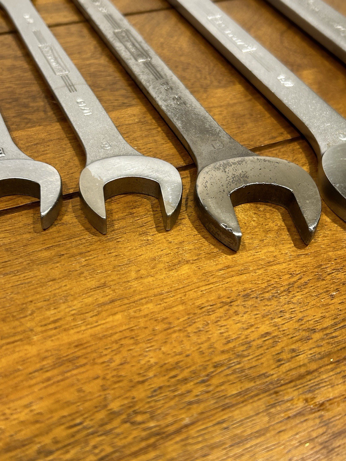 Rare Vintage J.H. Williams Wrench Set SUPERRENCH 9 Pcs. USA