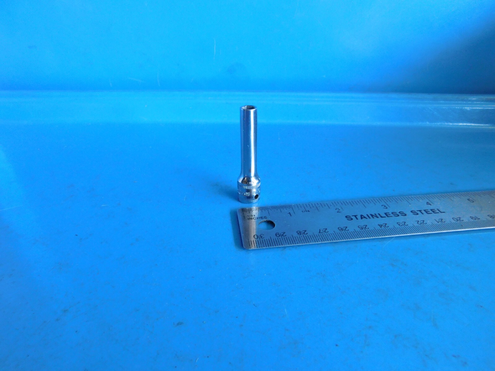USED ,SNAP ON TOOLS » 5.5 MM» 1/4 IN. DR. DEEP 6 PT. SOCKET, PART #STMM5.5