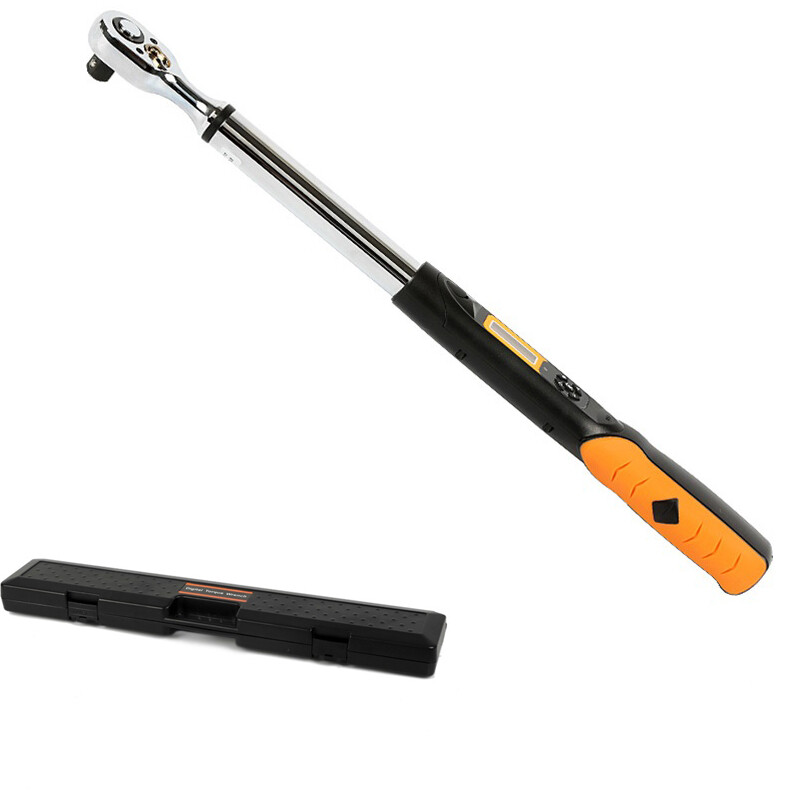 3/8″ Digital Torque Wrench 6.75-135N.m Measure Range Handheld Portable