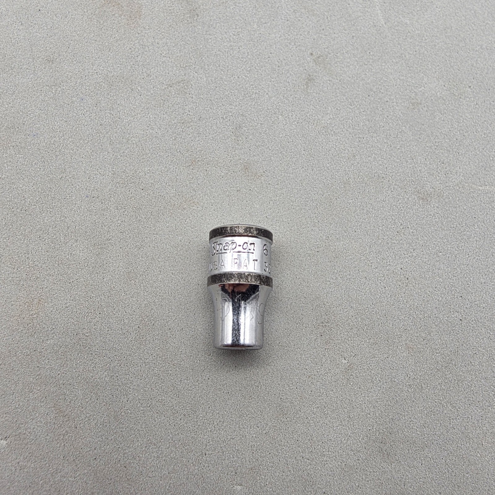 Snap On Tools TMM6 6mm Metric Flank Drive Shallow Socket 1/4″ Drive 6 Point USA