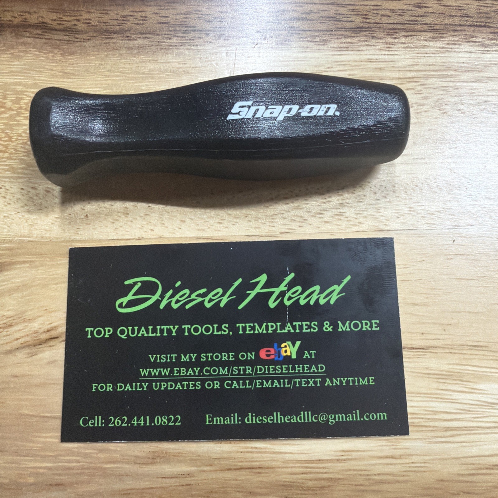 *RARE* Snap-on Tools BLACK 3/8″ Dr Replacement Hard Handle Ratchet Grip