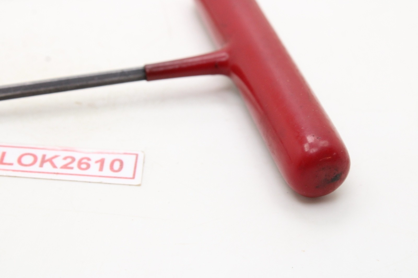 Blue-Point AWCG1604 4mm 6 Point Red Rubber Handle Hex Allen Key T Handle USA